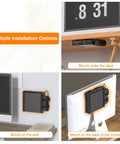 Hella Secure Vesa And Under Desk Wall Mount Bracket For Small Form Factor Tiny Desktop Towers showcasing multiple mounting options.