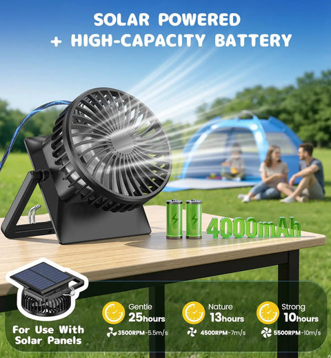 All In One Beach Tent With Solar Cooling Fan For Babies And Toddlers Anti UV Sun Shelter Portable Travel, solar fan, blue tent