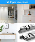 Two Pack Marine Grade 316 Stainless Steel Cabinet Tension Catch 70mm Double Ball Roller Latch for various furniture uses