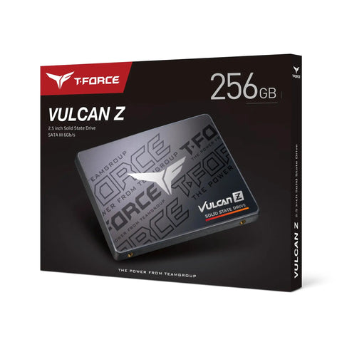 Box of Vulcan Z 256GB 2.5 Inch SATA III SSD With SLC Cache And 3D NAND, Snappy Read Up To 520 MBps And Write Up To 450 MBps
