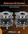 Close-up of 512500 Rear Wheel Bearing Hub Assembly For Ford Escape AWD 2013 2019 And Lincoln MKC AWD 2015 2016 5 Lug With Rear Left And Right Hubs ABS Included.