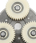 Beefed Up Electric Bike Motor Planetary Gear Set 36T Solid Gear 47.5mm Nylon Gears With Bearing 88mm Steel Clutch Spare Transmission Kit