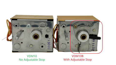 Drop In 24 Vac Spring Return Damper Actuator For General Purpose Two Wire Systems Replaces Honeywell M847D And Ard Zd Series DuroZone 35105 Compatible No Fuss Install Reliable Hvac Damper Motor