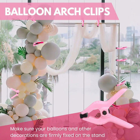 12 Pack Pink 3 5 Inch Nylon Spring Clamps Tough As Nails Heavy Duty Plastic Clips With Secure Hold Built For Backdrop Stands Craft Sessions And Pro Studio Needs holding balloon decorations.