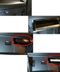 Cabin Air Filter Access Door Replacement for Ram 1500 2500 3500 4500 5500 and Compatible Dodge Jeep Chrysler Models, installed view