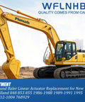 Heavy Duty Round Baler Linear Actuator Replacement Built To Last Swaps Out Easy For New Holland 848 853 855 Tractors Years 1986 Through 1995 on excavator