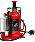 20 Ton Air Hydraulic Bottle Jack With 10.2 To 20.1 Inch Lift Range Dual Mode Pneumatic And Hydraulic Heavy Duty Bottle Jack