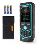 3 In 1 Laser Measure With Built In Wheel For Curved Surfaces And Arc Length Pythagorean Point To Point Area And Volume Measurement