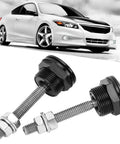 22mm Aluminum Quick Release Hood Pins Set, Heavy Duty Auto Fasteners, Push Button Lock Hood Latch Pins For Cars, Trucks And More, Rugged Multi Function Fastener Kit, 2 Pack