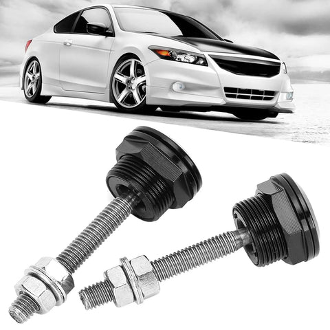 22mm Aluminum Quick Release Hood Pins Set, Heavy Duty Auto Fasteners, Push Button Lock Hood Latch Pins For Cars, Trucks And More, Rugged Multi Function Fastener Kit, 2 Pack