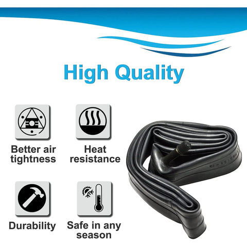 2 Pack 20x3 Fat Tire Bike Inner Tubes With Schrader Valve Premium Butyl Rubber Heavy Duty 20 Inch Inner Tubes For Electric Bicycles EZ Install And Reliable Flat Prevention
