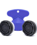 Two Pack Faucet Aerator Replacement For RP53998 Comes With Removal Wrench M21.5 Thread And 2.2 Gpm water flow control, black mesh aerators.