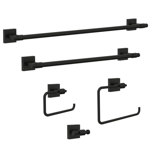 European Style Matte Black Wall Mount Single Post Toilet Paper Holder With Corrosion-Resistant Finish, No Fuss Roll On Off Design, No Springs, Ideal For Modern Bathrooms, Durable Bathroom Hardware For Reliable, Clean Look And Simple Maintenance