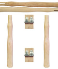 2 Pack Wood Sledge Hammer Handle Replacements For 2 3 And 4 Lb Hammers With Wood And Steel Wedges 12.5 Inch Length Ball Peen Hammer Handle Replacement