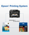 Epson printer with Durabrite Ultra Ink High Capacity Black And Standard Color Cartridge Combo Pack T252XL-BCS