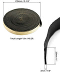 Pipe Wrap Insulation Tape Waterproof Foam One Inch By One Eighth Inch By Fifty Feet With Adhesive shown in roll form