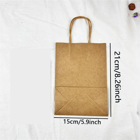 Bulk Kraft Paper Gift Bags 30 60 150 Pack Recyclable Party Favor Bags For Birthday Gifts Candy Treats Reusable Compostable