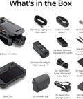 Mavic 3 Pro Cine Drone Dope Triple Camera Hasselblad 4 By 3 Sensor With Apple ProRes Support 1TB Storage 3 Intelligent Flight Batteries