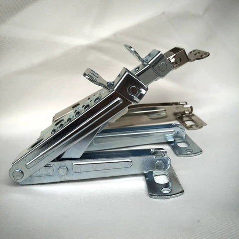 Beefy Heavy Duty Sofa Lifting Hinge With Adjustable Angle And Bed Folding Capability Sturdy Table Frame Support Close-up View