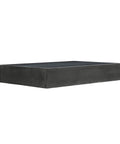 HHIP granite surface plate, Grade B, 18 x 12 x 3 inches, dark gray