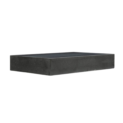 HHIP granite surface plate, Grade B, 18 x 12 x 3 inches, dark gray