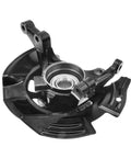 Front view of Front Right Steering Knuckle and Wheel Bearing Hub Assembly for Hyundai Sonata 2011 2012 2013 2.0L Without Sport Suspension