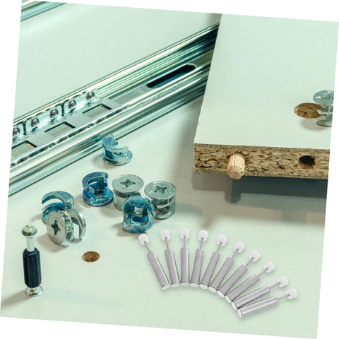 10 Pcs Soft Close Cabinet Dampers Kit for Quiet Smooth No Slam Closing Hydraulic Silent Buffer for Kitchen Cabinets and Furniture