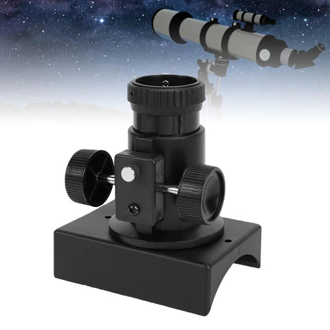 Reflector Telescope Focuser For 1.25 Inch Eyepiece With Adjustable Focus Tension And Locking Knob shown against a night sky background.