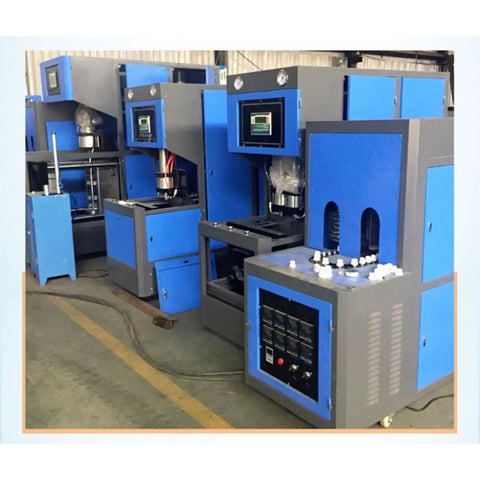 Heavy Duty Automatic PET Bottle Blowing Machine For High Volume Production With Stable Operation Boss Level Blow Molding System Built For Factory Use And Big Time Beverage Bottle Manufacturing, blue factory unit