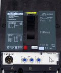 Pro Grade 250 Amp 3 Pole Circuit Breaker JGA36250U31X close-up view of details and labeling on the electrical component.