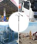 Heavy Duty Manual Oil Drum Pump With Ergonomic Handle For High Pressure Transfer And Effortless Sump Cleaning in a detailed view.