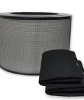 Replacement Filter Kit With 1 H13 True HEPA Filter And 2 Activated Carbon Pre-Filters For Honeywell 50250-S And Kaz 50255 50255-HD