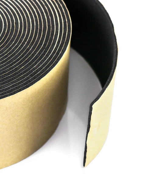Pipe Wrap Insulation For Heat And Cold Pipes, Fiberglass Free Material, 3 Inch By 1 Eighth Inch By 25 Feet, Heavy Duty And Easy To Install