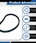 Go Kart Drive Belt Replacement 37x98 For Torque Converter 203597 30 Series Asymmetrical Cogged Belt Three Quarters Inch Top Width