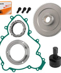 Beefed-Up Flywheel Puller And Starter Clutch Idler Gear One Way Bearing Kit For RZR XP Turbo And 1000 Series UTVs Including XP 4 Turbo XP 4 1000 XP 1000 Turbo R Ranger General Trail 900 1000 RS1 2015-2023 components