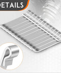 Close-up of 1-5/8 Inch Drawer Slide Retainer Clips Universal Fit For Mac Matco Proto NAPA Craftsman Tool Boxes, heavy-duty steel