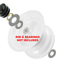 Front Wheel Axle Hardware Kit Replaces T2000 T2400 T3000 T3100 T3200 Thrust Washers E Clips Hub Caps