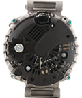 Top Shelf Heavy Duty 140 Amp 12 Volt Alternator For Audi TT Quattro Q3 2.0L 2011-2018 With Clutch Pulley Internal Regulator rear view.
