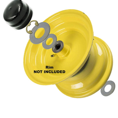 Heavy Duty Front Wheel Bearing Replacement Kit With Four Bushings Two 121748X Two 121749X Thrust Washers And Clips Plus Heat Treated Hardware