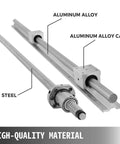 All In One CNC Linear Rail Kit With Three RM1605 Ball Screws And SBR20 Rails 300 600 1000 mm Includes BK BF12 Blocks And Six Point