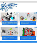 Instructions for using Built Tough Hydraulic Torque Wrench Kit With Square Drive Adapter and Fully Rotating Hose safely.