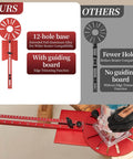 Heavy Duty Router Circle Jig Kit With 29 Inch Radius And 16 Inch Main Scale Plus 19 To 30 Inch Extension Rails Aluminum Rails