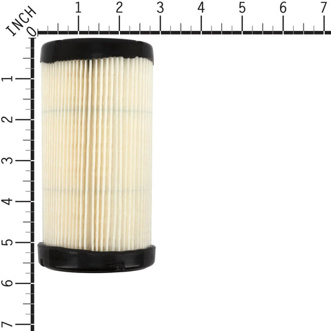 Air Cleaner Cartridge Filter For Single Cylinder 20 21 Gross HP Intek Engines Pleated Paper Round Style With Heavy Duty Rugged