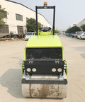 Heavy Duty 800kg Hydraulic Double Drum Vibratory Road Roller Crushes Pavement Repair Jobs With Rock Solid Asphalt Surface Leveling Gear built tough for crews on a tight schedule.