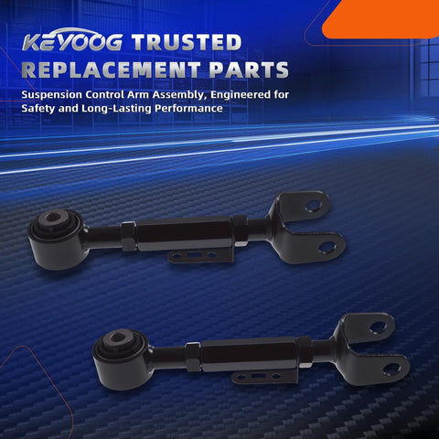 2 Pc Adjustable Rear Upper Control Arm Set For Honda CR V 2007 2016 Upgrade Bolt On Replacement OEM Approved