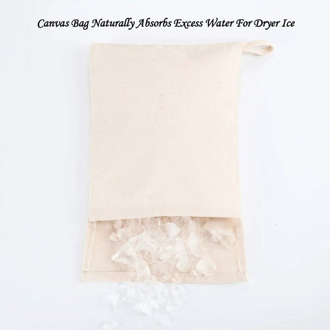 Heavy Duty Canvas Lewis Ice Crushing Bags 2 Pack Bartender Gear With Tight Seal Flap For slamming frozen cubes into silky crushed ice