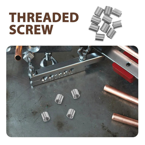 Stainless Steel Threaded Sleeve Insert Kit For Automotive Maintenance And Machinery Repair 10 Pack M8 Gearhead Approved Wear Inserts