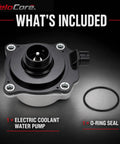 Keep Your Daily Driver Chillin Smooth When Things Get Hot With This Heavy Duty Electric Coolant Water Pump Oem Replacement For 1603225010 Camry Avalon Hybrid Rav4 2018 Through 2022 2.5 Liter Engines, showing electric coolant water pump detail.