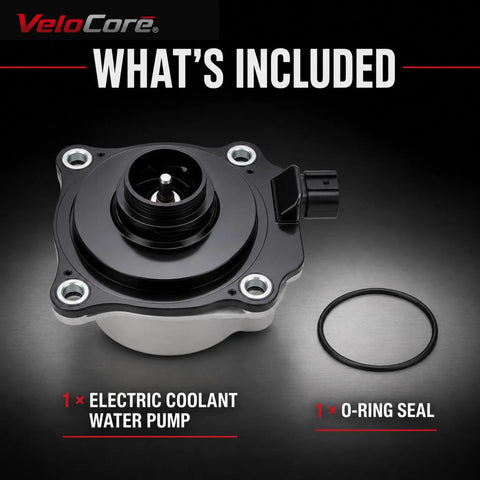 Keep Your Daily Driver Chillin Smooth When Things Get Hot With This Heavy Duty Electric Coolant Water Pump Oem Replacement For 1603225010 Camry Avalon Hybrid Rav4 2018 Through 2022 2.5 Liter Engines, showing electric coolant water pump detail.