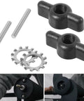 Six Pack MKP 10 Prop And Nut Kit B For Half Inch Prop Shafts Fits Four Inch Diameter Trolling Motors Includes Prop Nut And Washer Replacement Set For 12V 24V And 36V Systems shown with installation example
